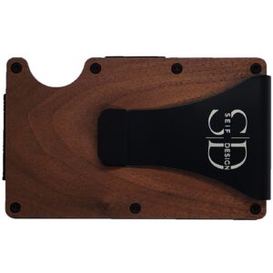 Lite Walnut – Kaardihoidja RFID-kaitsega