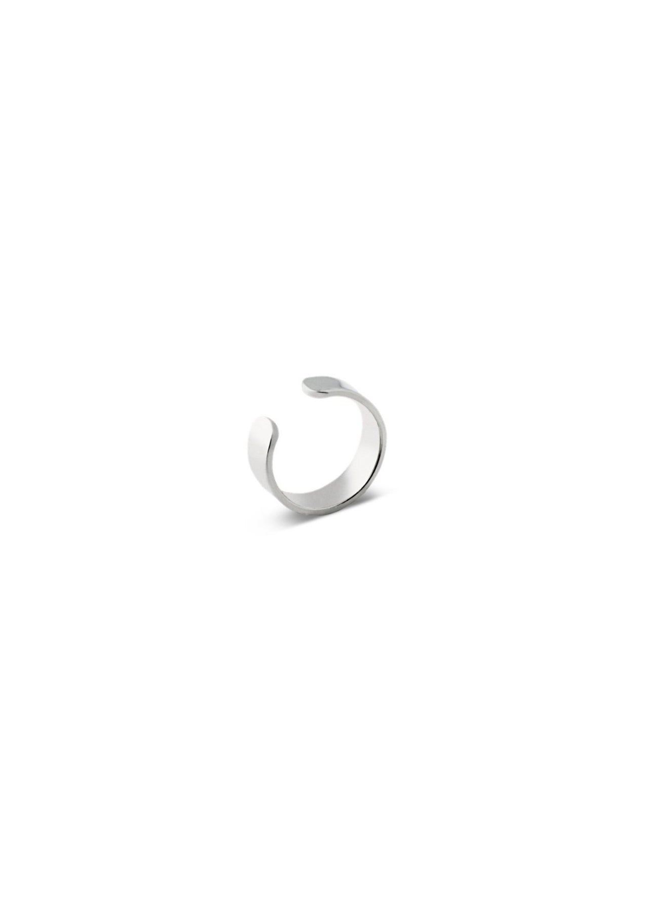 Flat kõrvamansett (ear cuff) – hõbe - Pilt 2