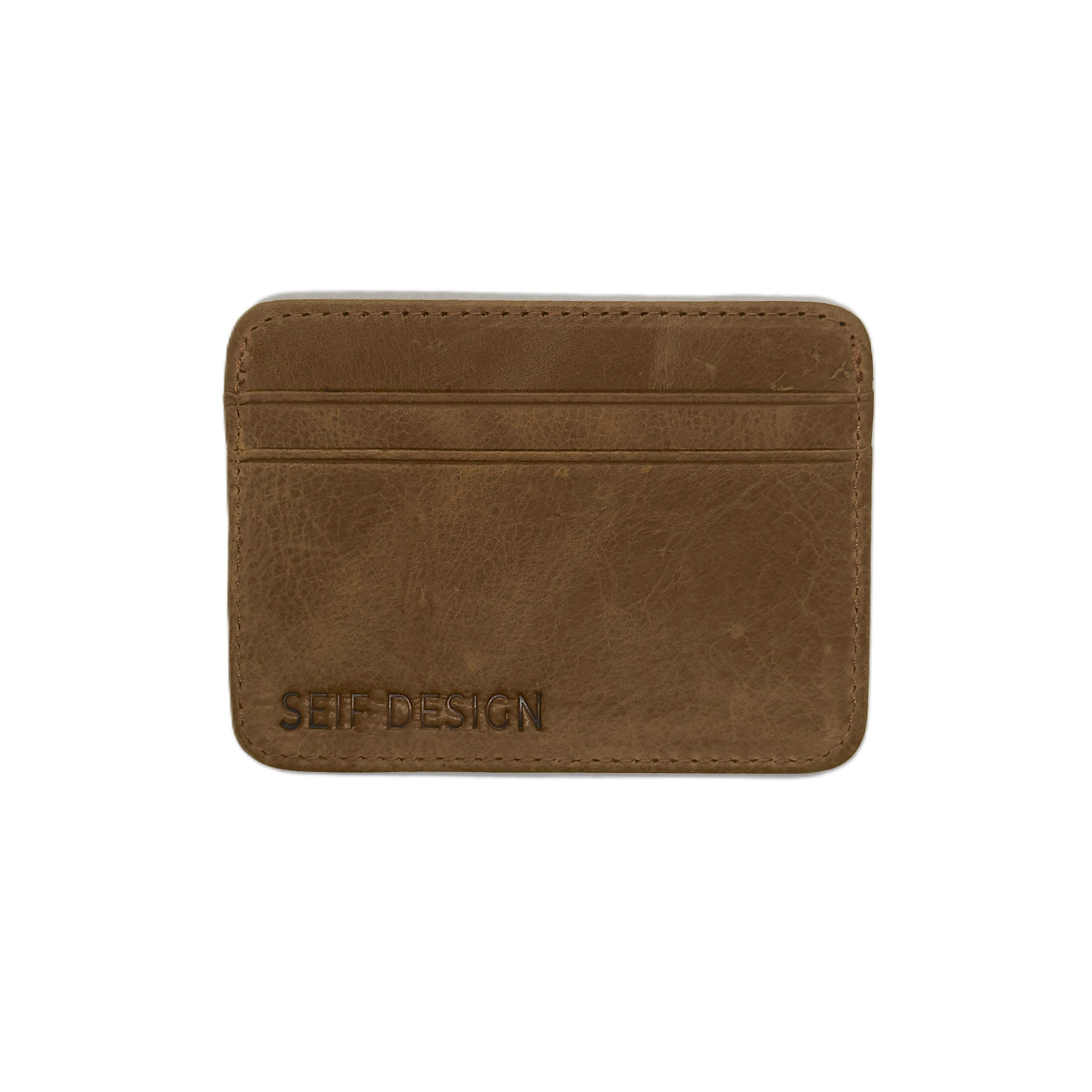Seif Design nahast kaardihoidja 006 – pruun
