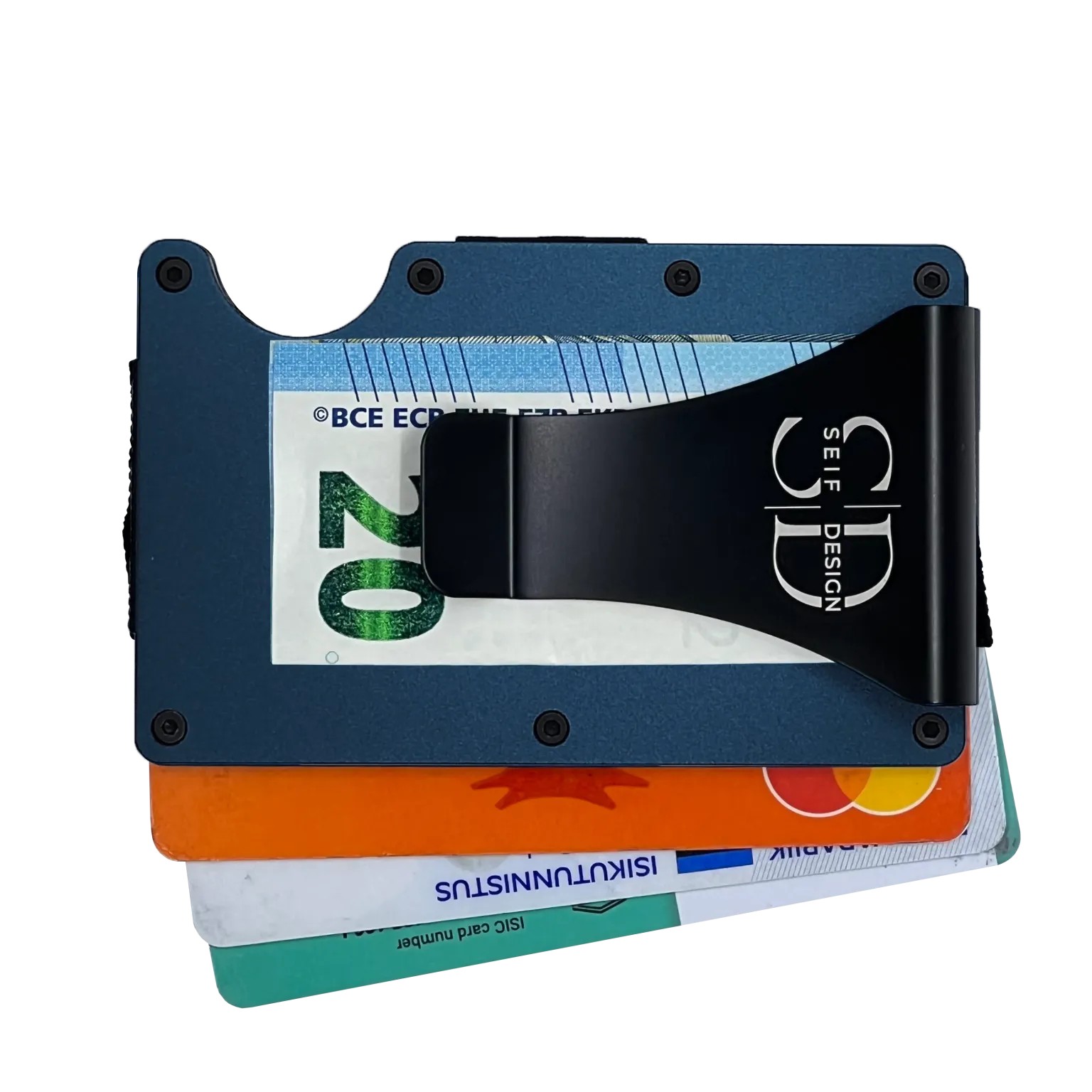 Lite – kaardihoidja RFID-kaitsega – sinine - Pilt 3