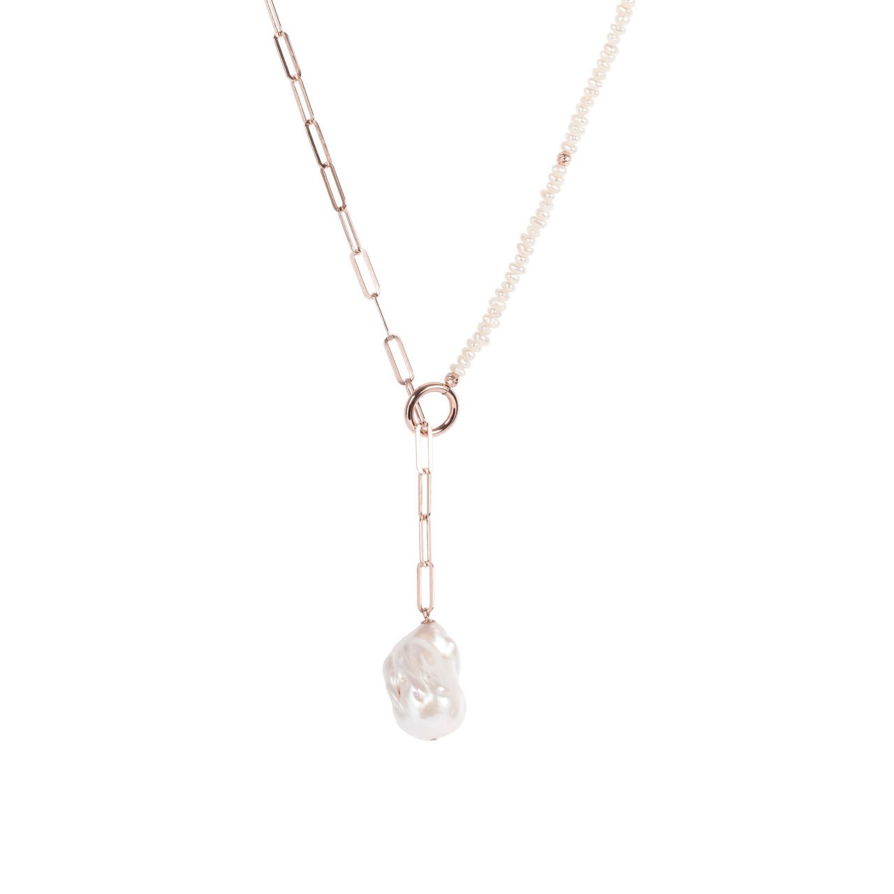 Mother-Pearl barokkpärliga kaelakee - Pilt 3