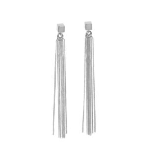 Solid C-Tassel kõrvarõngad
