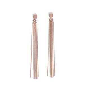 Solid C-Tassel kõrvarõngad