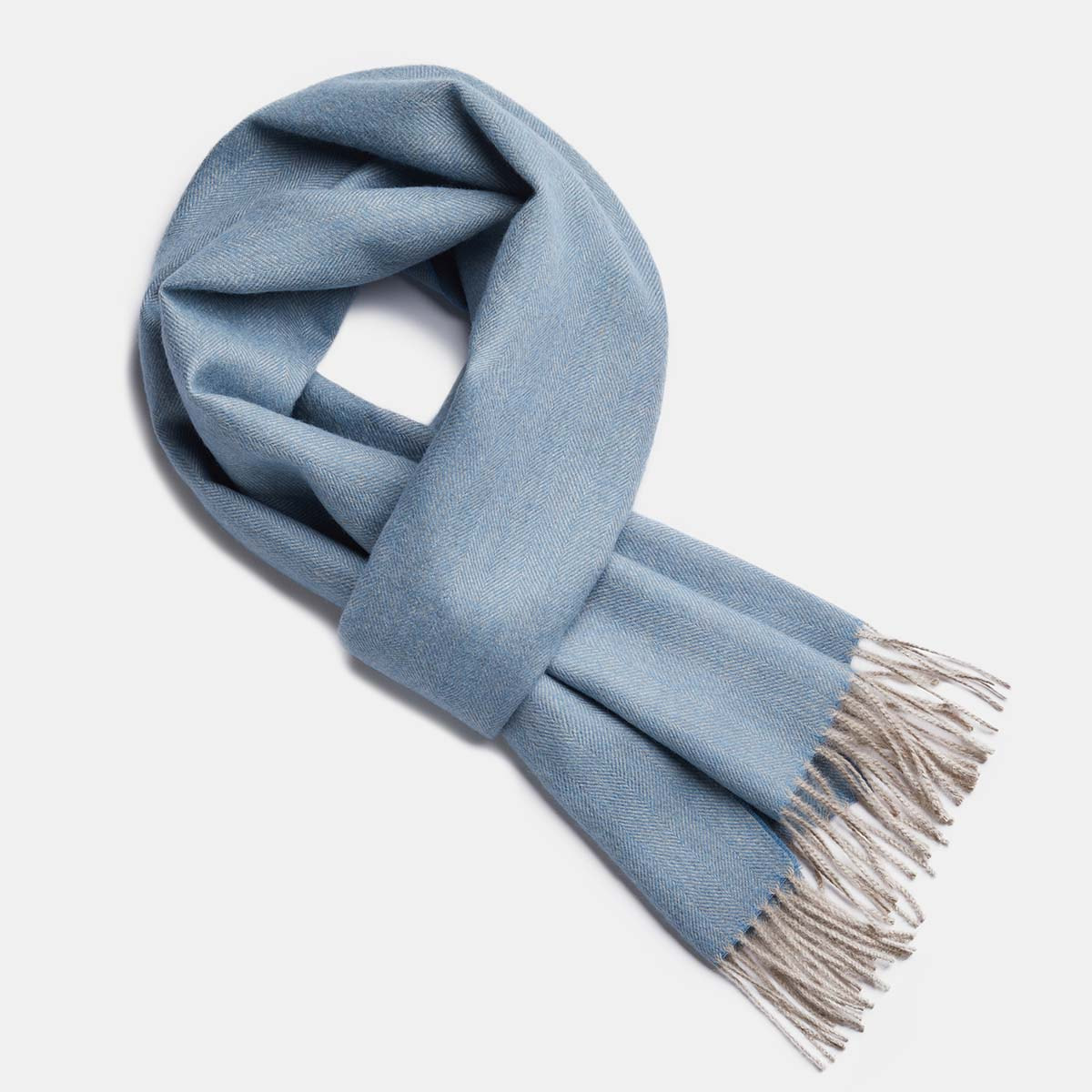 ALPAKA Exclusive Fishbone kalasabamustriga beebialpakavillast sall