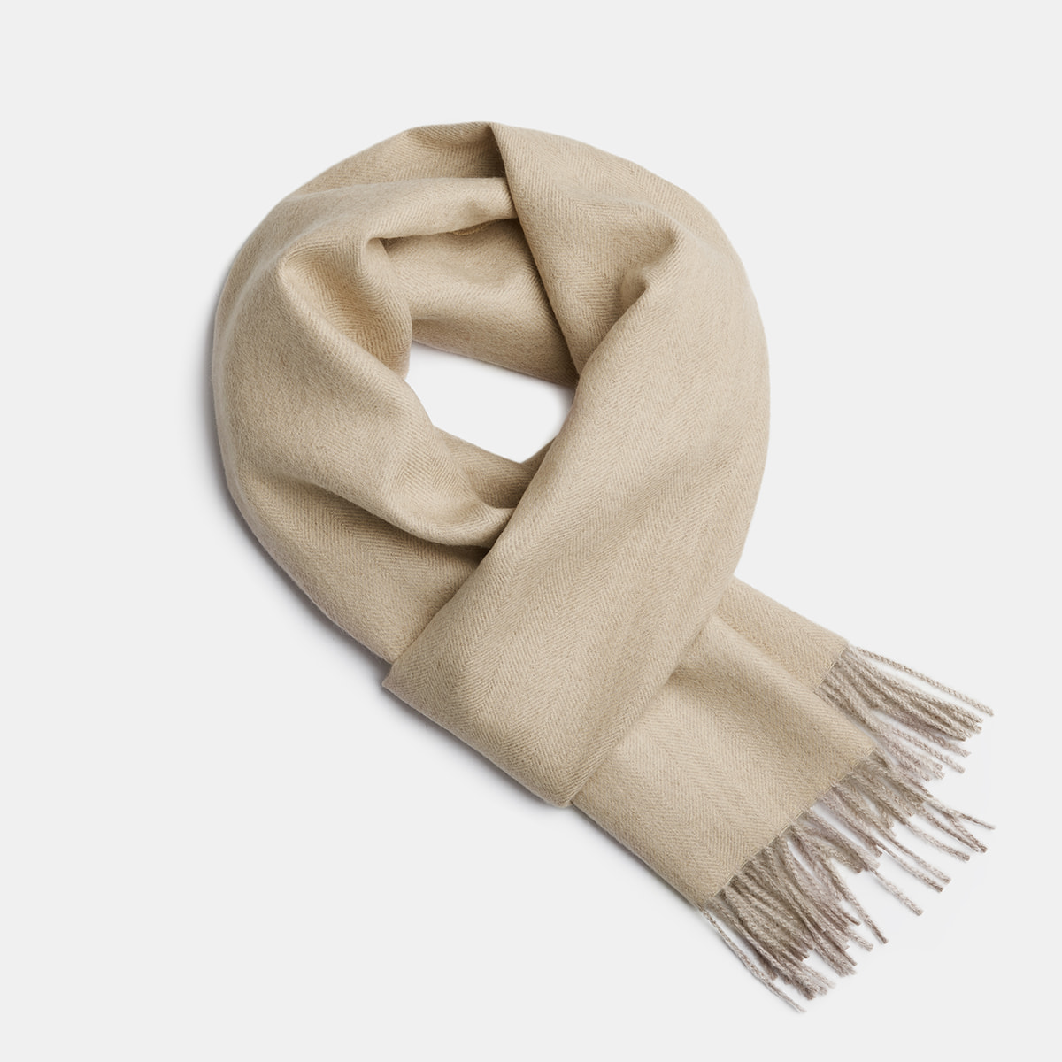 ALPAKA Exclusive Fishbone kalasabamustriga beebialpakavillast sall - Pilt 7