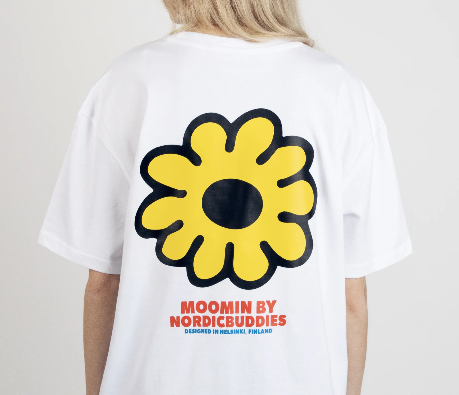 Muumitrolli „Flower“ T-särk unisex – valge - Pilt 9