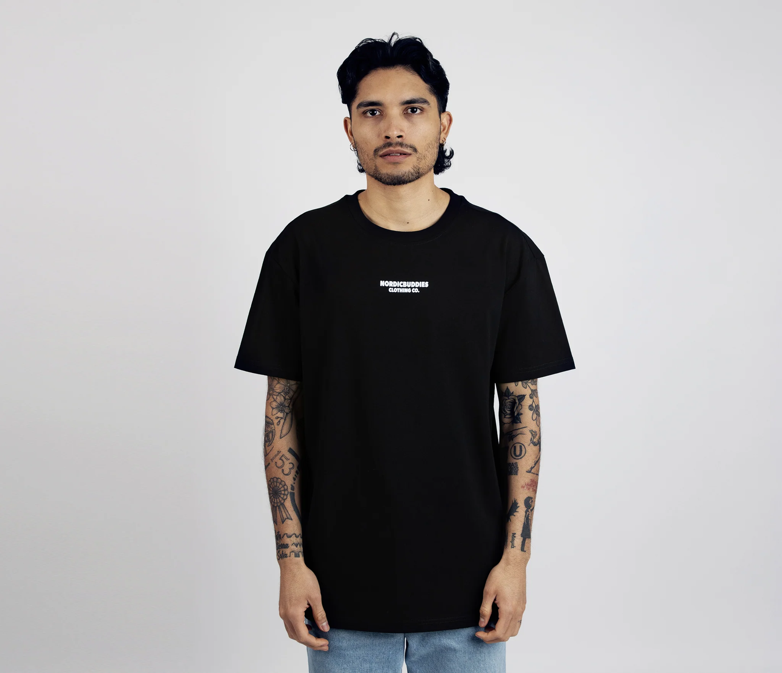 Nuuskmumriku kalastaja T-särk unisex – must - Pilt 4