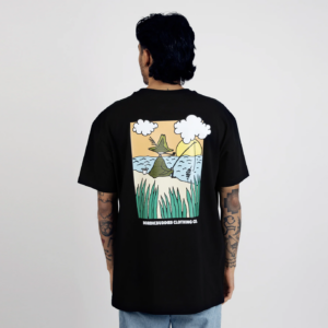 Nuuskmumriku kalastaja T-särk unisex – must