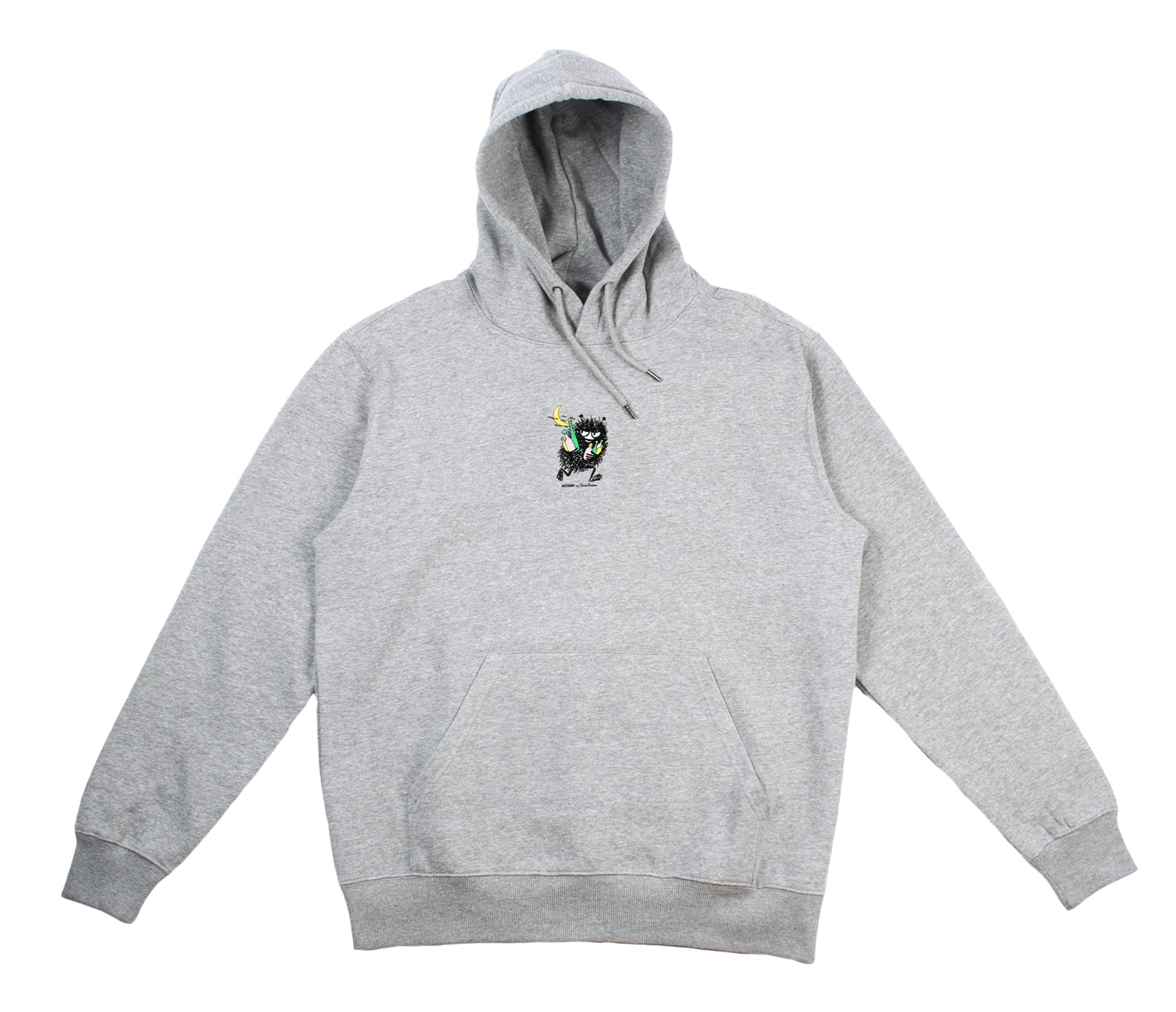 Stinky kapuutsiga pusa unisex – hall - Pilt 6