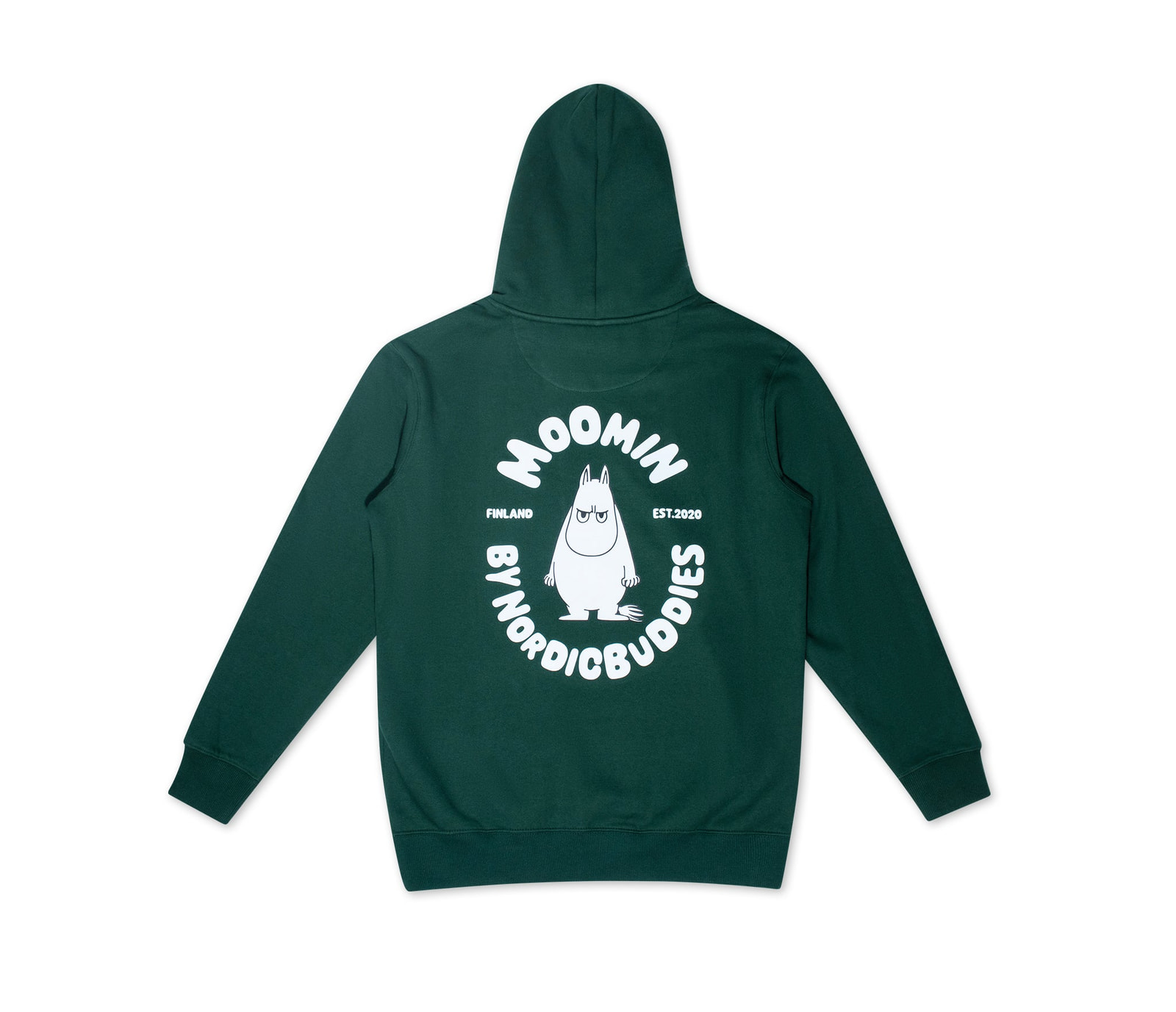 Muumi kapuutsiga pusa unisex – roheline - Pilt 8