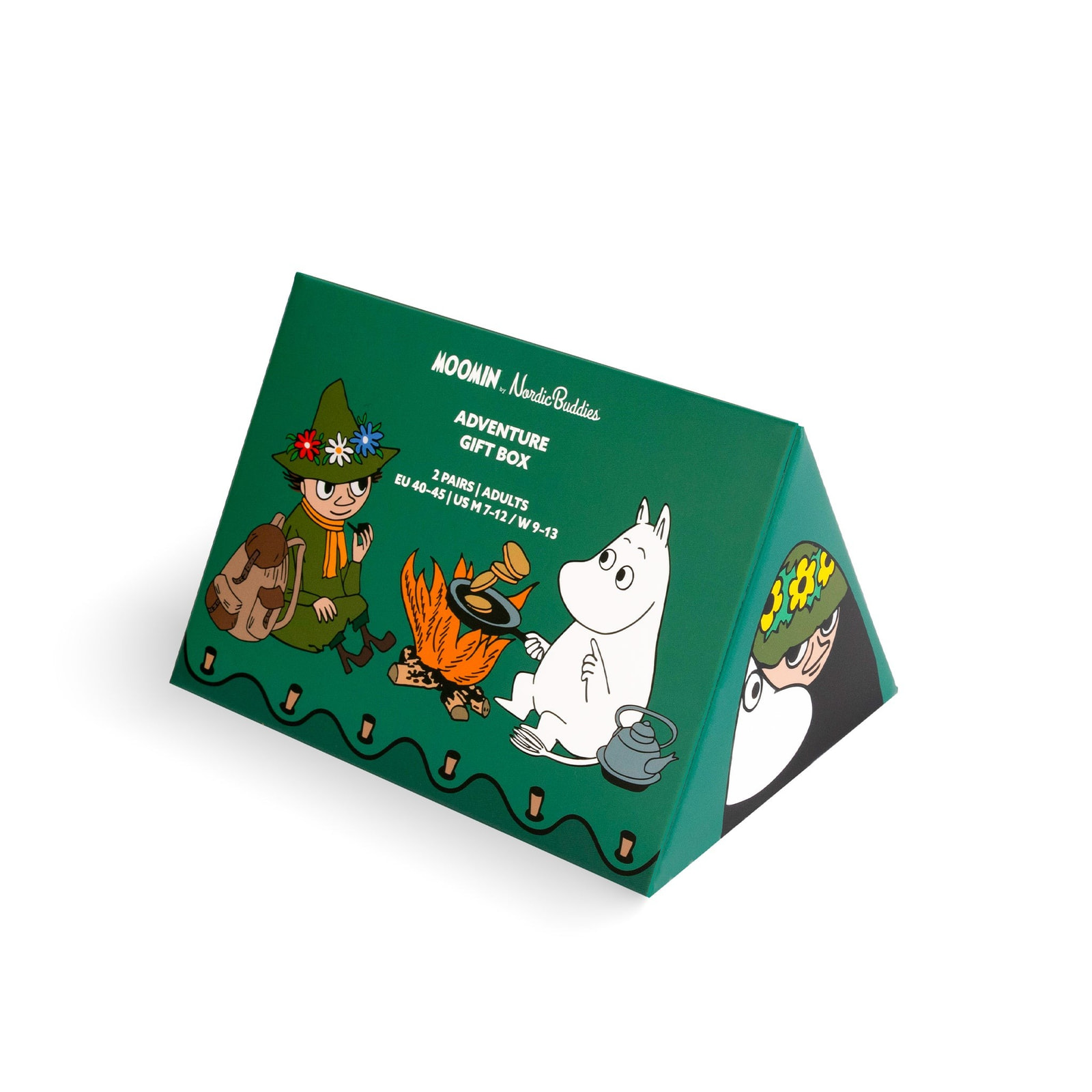 Muumi „Adventure“ sokikomplekt meestele kinkekarbis (2 paari) - Pilt 5