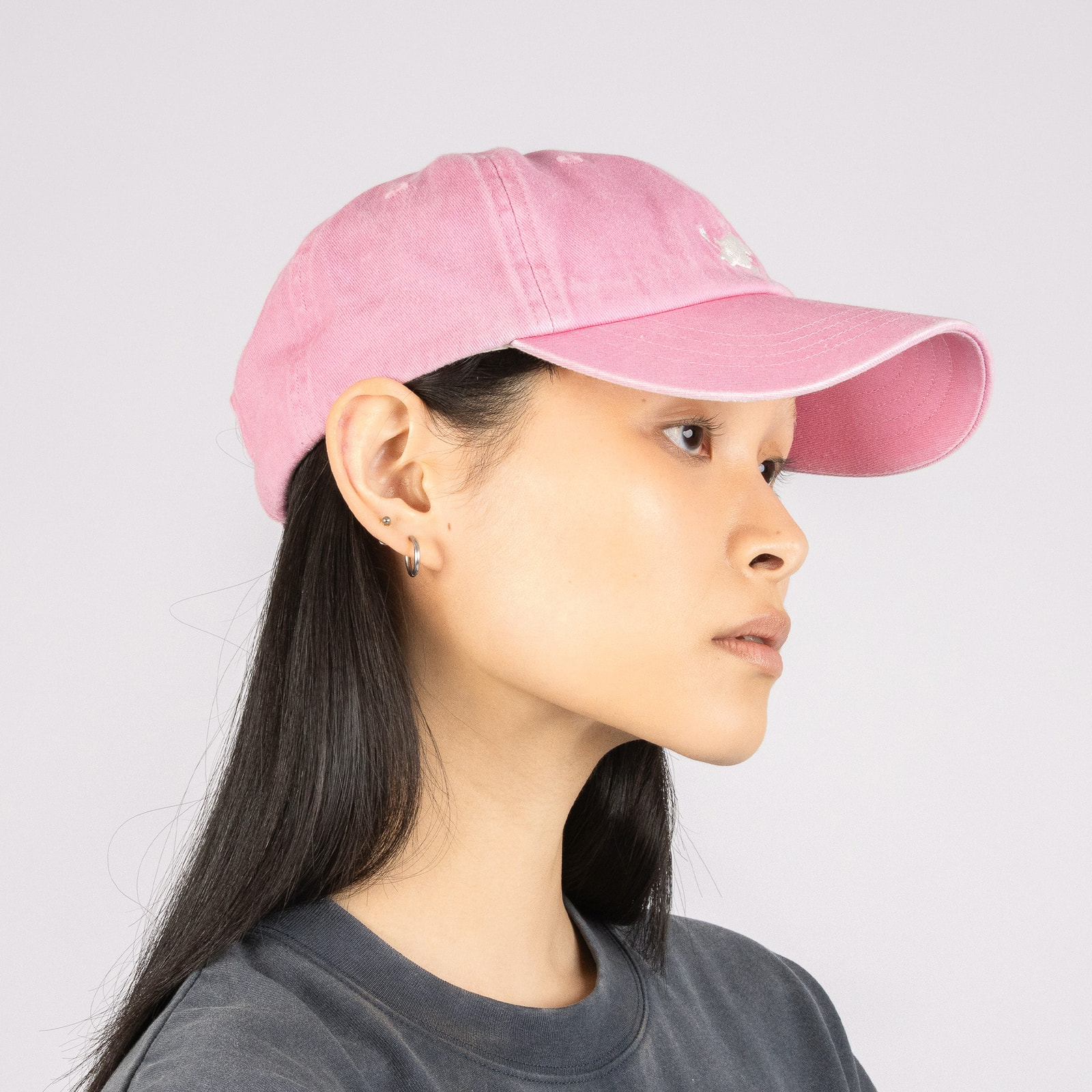 Muumi Classics teksast nokamüts – roosa - Pilt 4