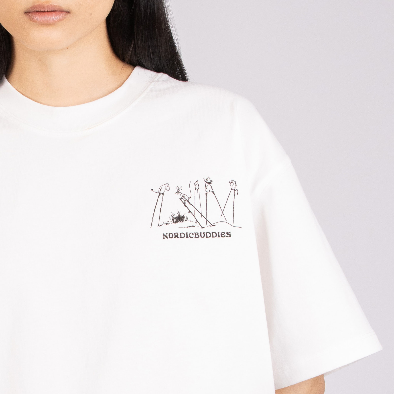 Muumi Novels T-särk unisex – valge - Pilt 3