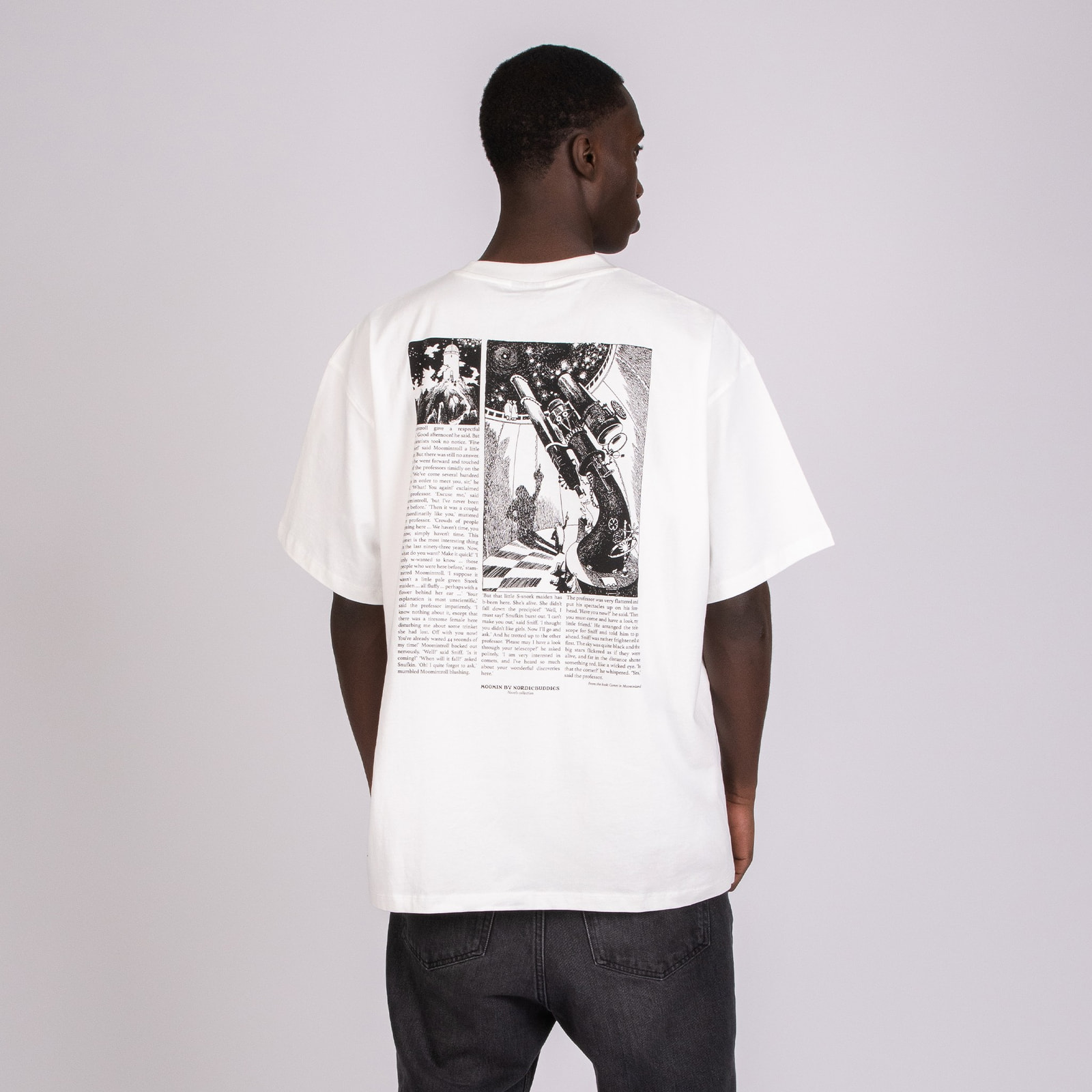 Muumi Novels T-särk unisex – valge - Pilt 5