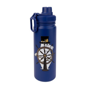 Muumipapa termospudel 500 ml – tumesinine