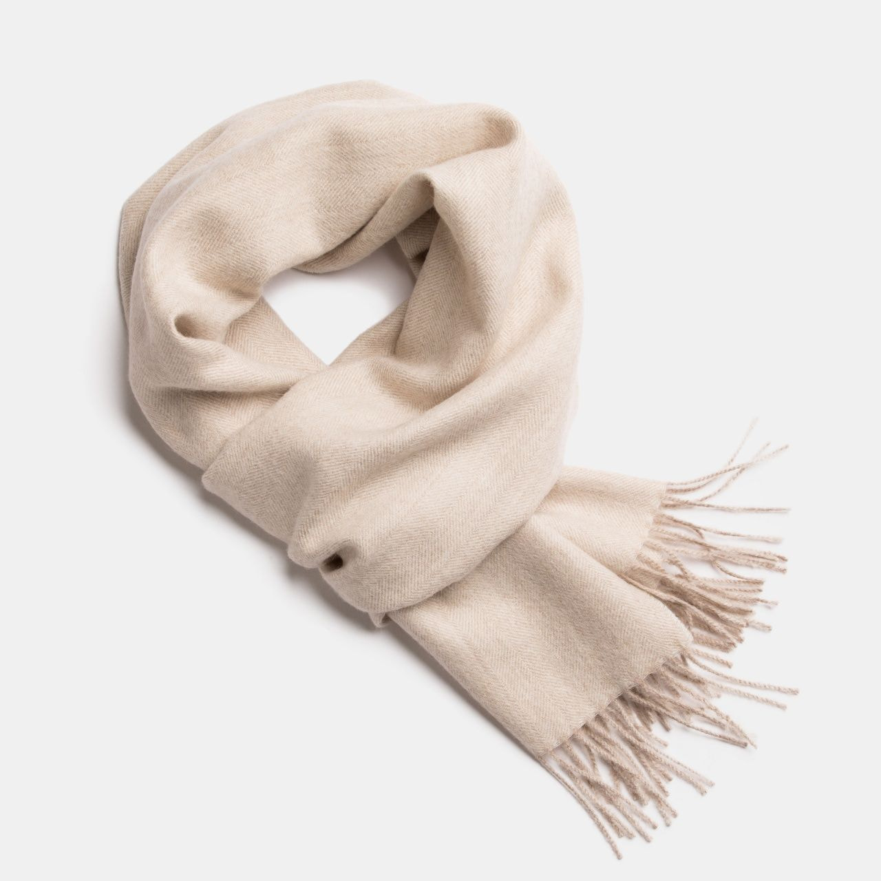 ALPAKA Exclusive Fishbone kalasabamustriga beebialpakavillast sall - Pilt 4