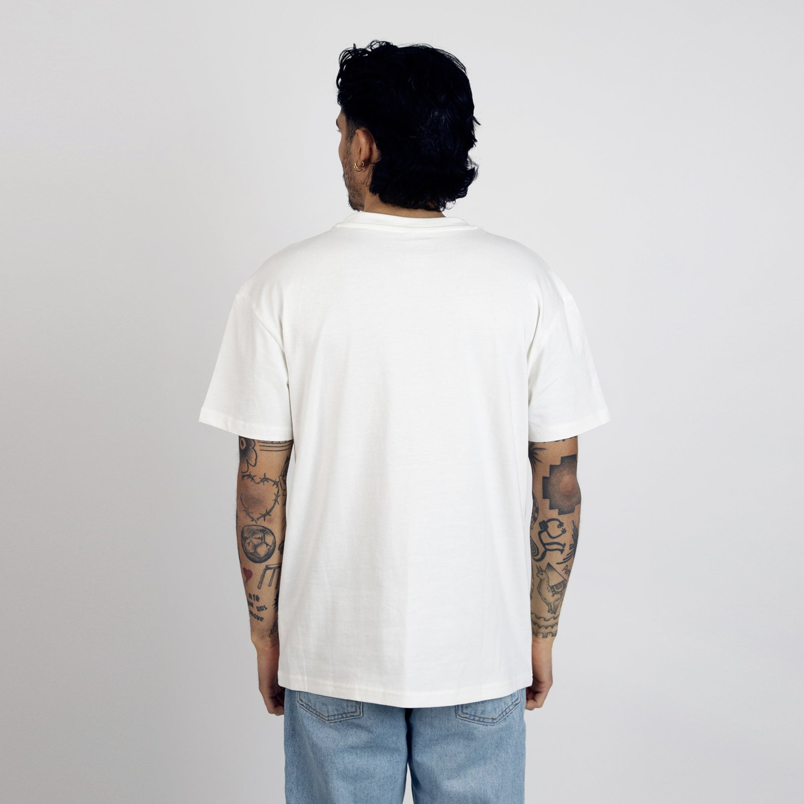 Nuuskmumriku kalastaja T-särk unisex – valge - Pilt 2