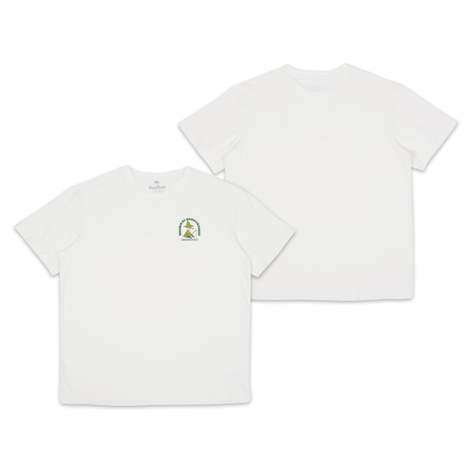 Nuuskmumriku kalastaja T-särk unisex – valge - Pilt 8