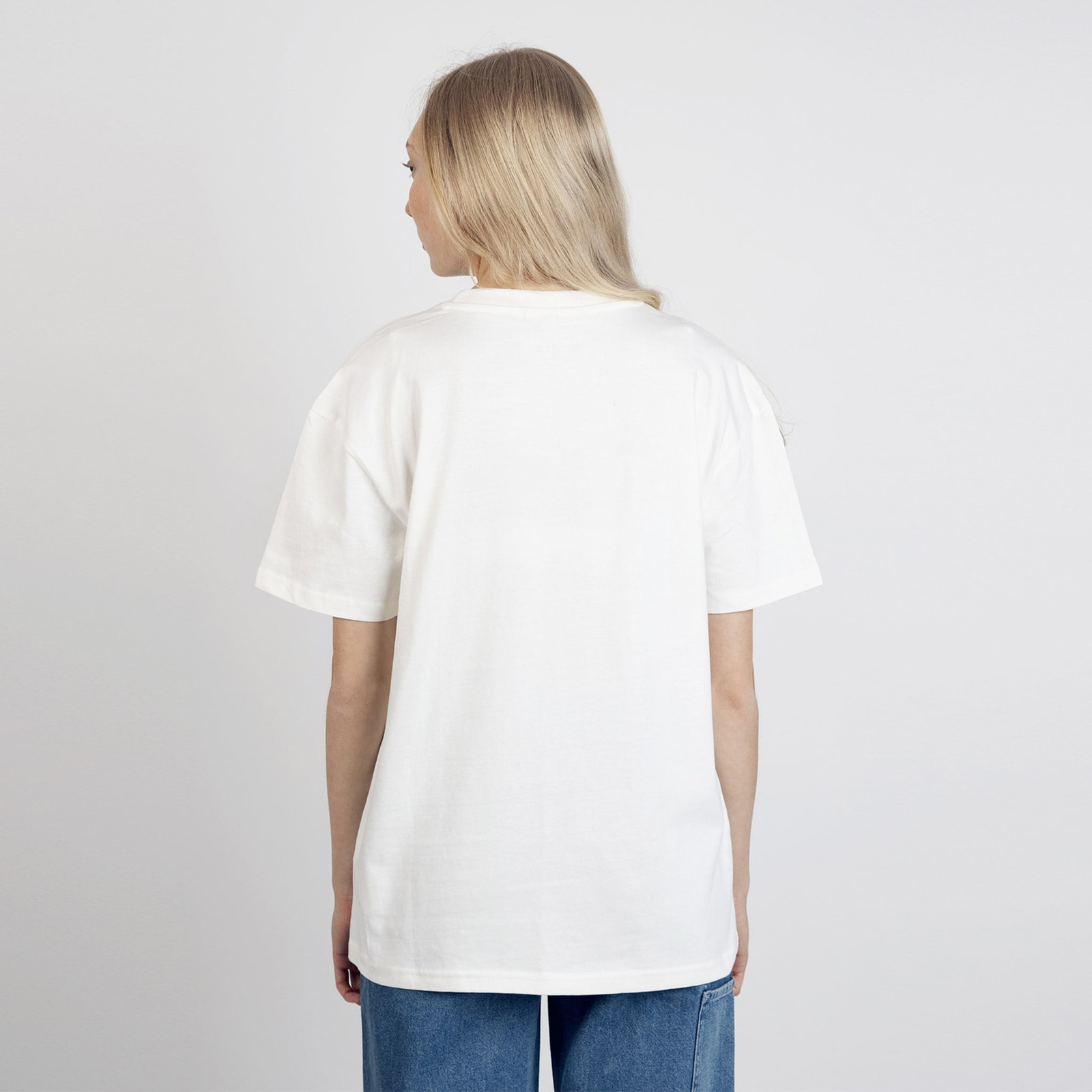 Nuuskmumriku kalastaja T-särk unisex – valge - Pilt 4