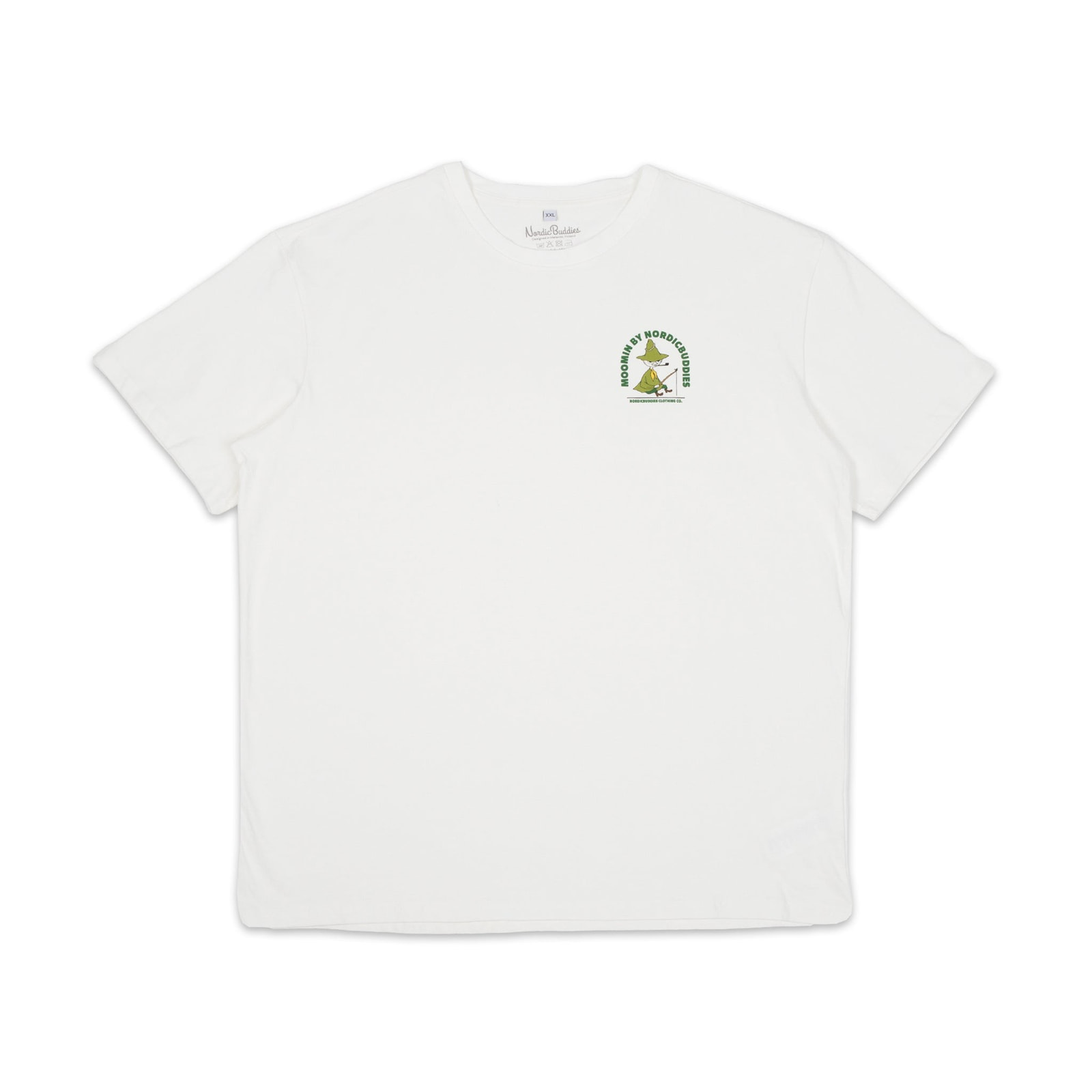 Nuuskmumriku kalastaja T-särk unisex – valge - Pilt 7