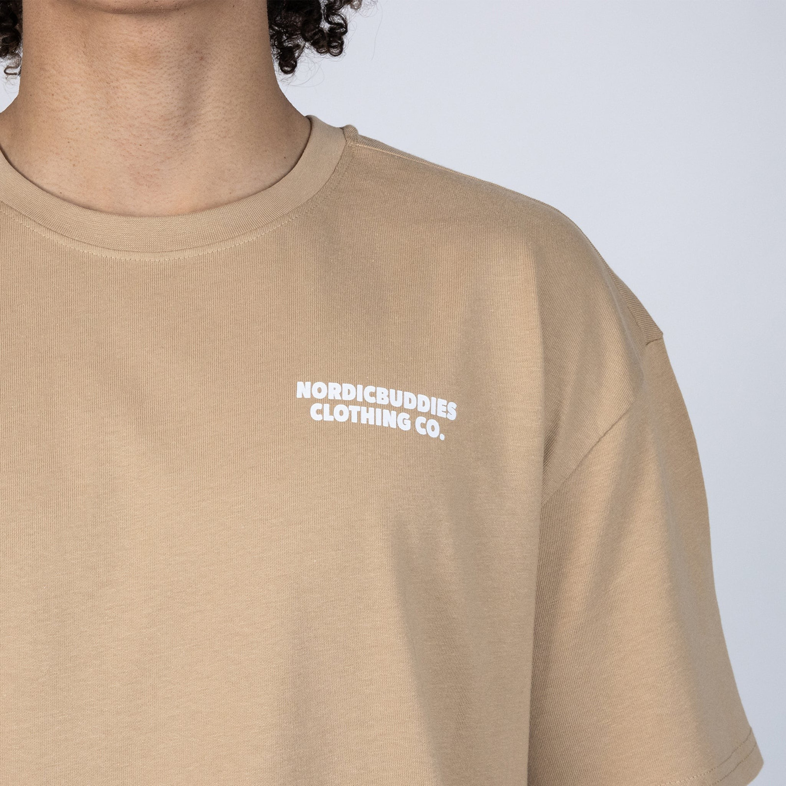Muumitrolli „Temper“ oversize T-särk orgaanilisest puuvillast – beež - Pilt 6