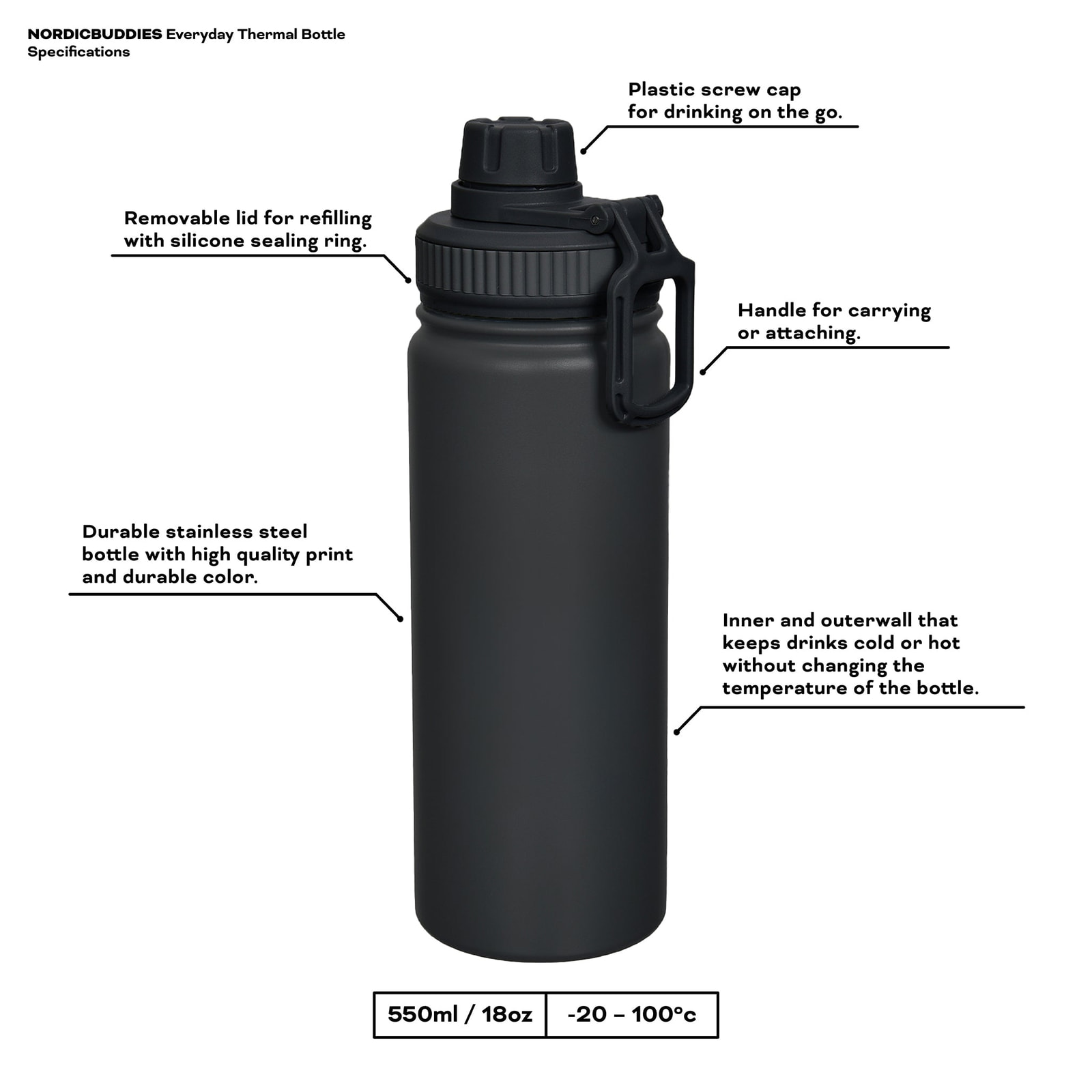 Muumitrolli termospudel 500 ml - Pilt 7